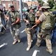 Armed white supremacists at the August 12 “Unite the Right” rally in Charlottesville